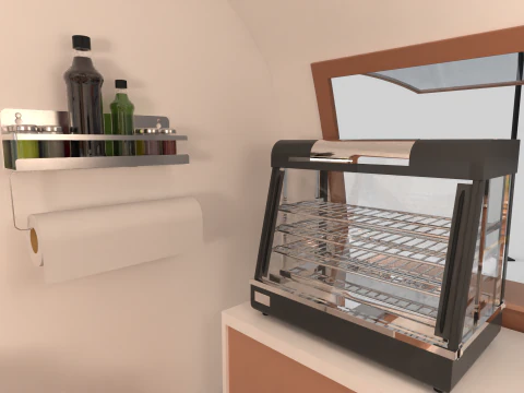 Mobile Food Cart 3D Model