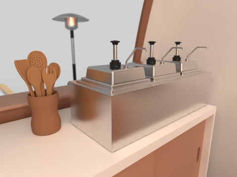 Mobile Food Cart 3D Model