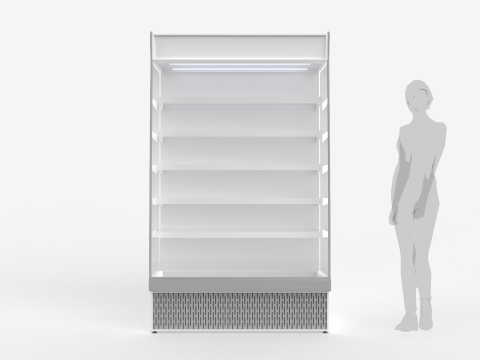 Multideck Open Chiller 3D 模型