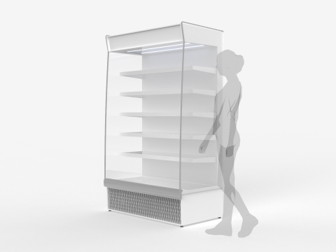 Multideck Open Chiller 3D 模型
