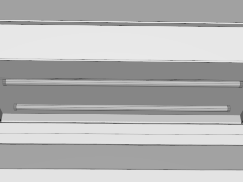 Multideck Open Chiller 3D 模型