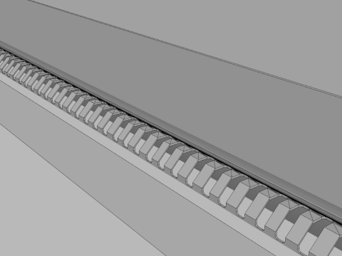Multideck Open Chiller 3D 模型