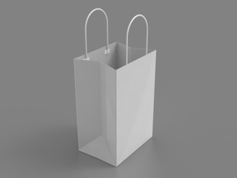 Paper Bag 3D Modell