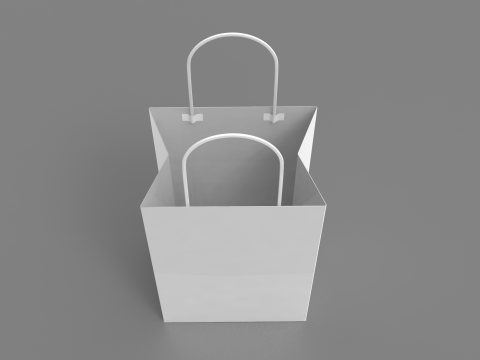 Paper Bag 3D Modell