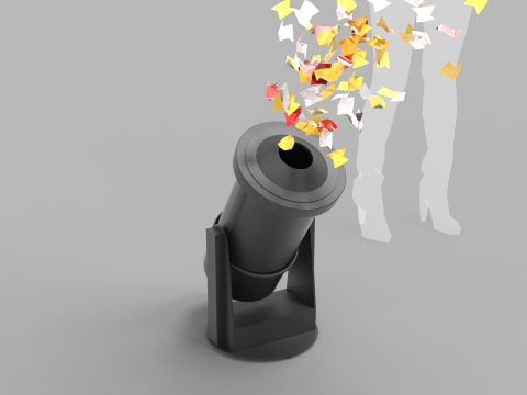 Paper Blower Machine 3D Model