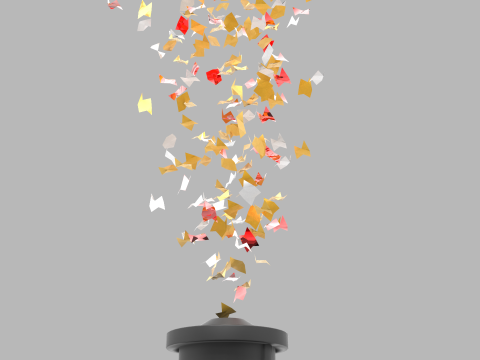 Paper Blower Machine 3D Model
