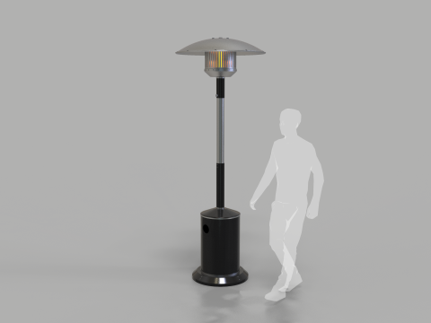 Patio Heater 3D 模型
