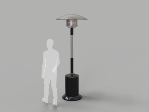 Patio Heater 3D 模型