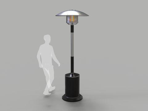 Patio Heater 3D 模型