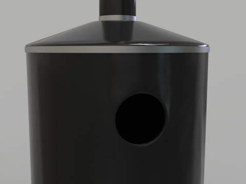 Patio Heater 3D 模型