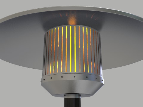 Patio Heater 3D 模型