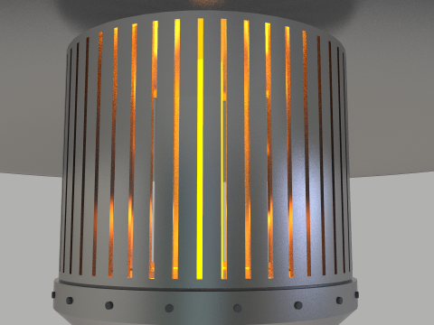Patio Heater 3D 模型