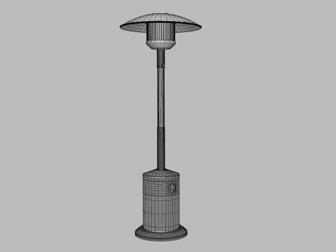 Patio Heater 3D 模型