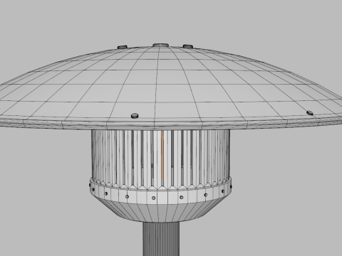 Patio Heater 3D 模型