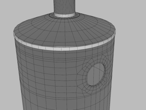 Patio Heater 3D 模型