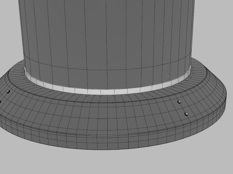 Patio Heater 3D 模型
