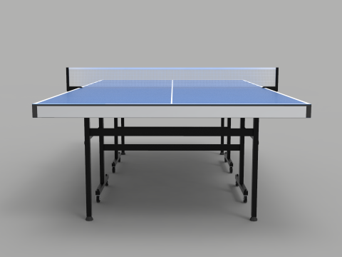 Ping Pong Table 9ft Long Modèle 3D