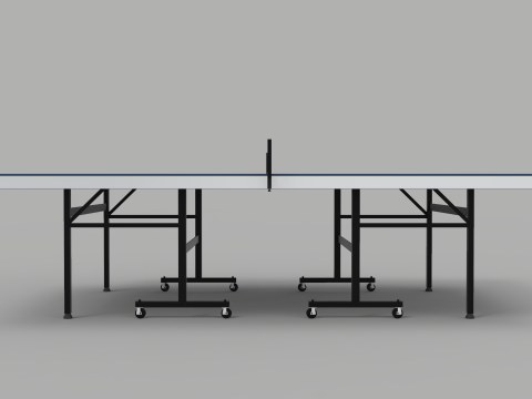 Ping Pong Table 9ft Long Modèle 3D