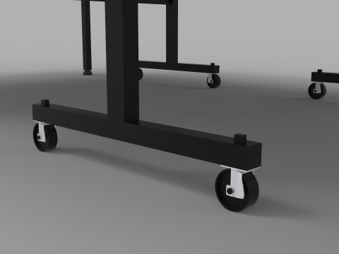 Ping Pong Table 9ft Long Modèle 3D