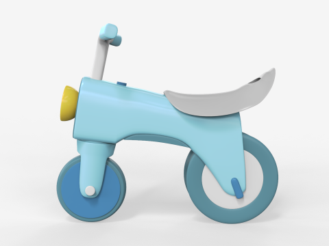 Plastic Baby Bike Modèle 3D