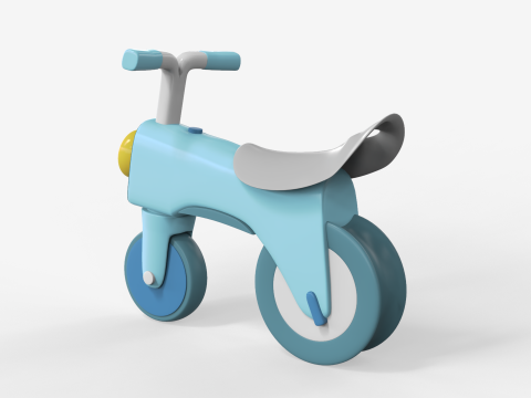 Plastic Baby Bike Modèle 3D