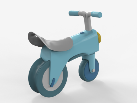 Plastic Baby Bike Modèle 3D