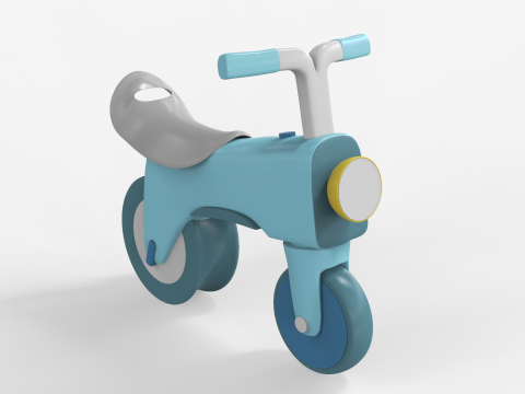 Plastic Baby Bike Modèle 3D