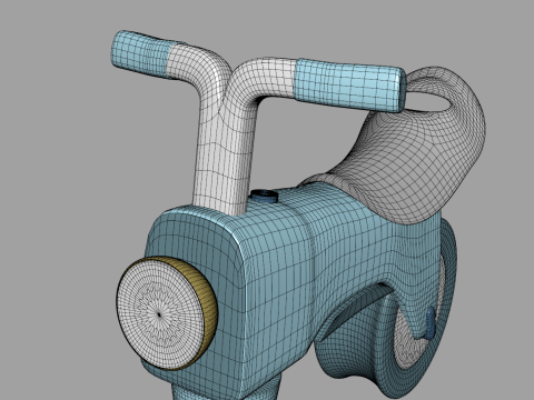 Plastic Baby Bike Modèle 3D