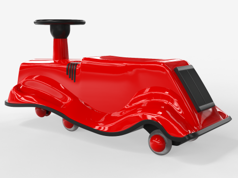 Plastic Car for Babies 3D Modell