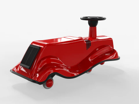 Plastic Car for Babies 3D Model
