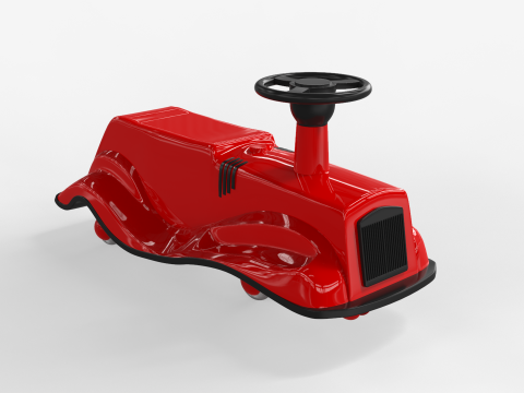 Plastic Car for Babies 3D Modell