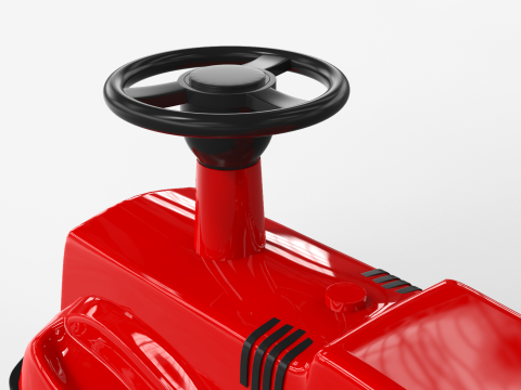 Plastic Car for Babies 3D Modell
