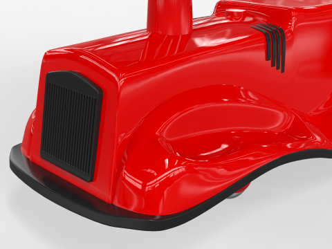 Plastic Car for Babies 3D Modell