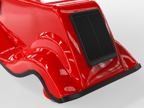 Plastic Car for Babies 3D Modell