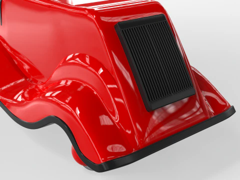 Plastic Car for Babies 3D Model