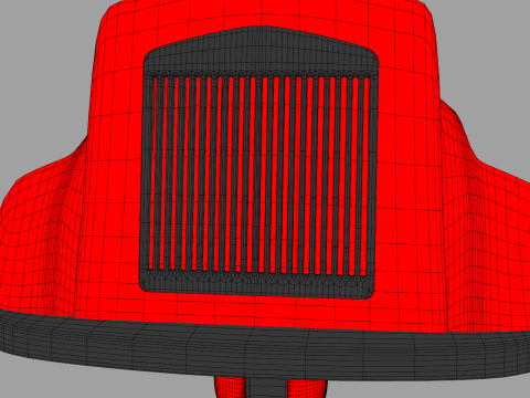 Plastic Car for Babies 3D Modell