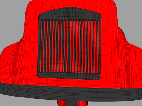 Plastic Car for Babies 3D Model