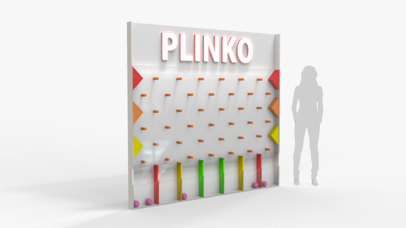 Plinko 3D 模型 .c4d .max .obj .3ds .fbx .stl .blend 