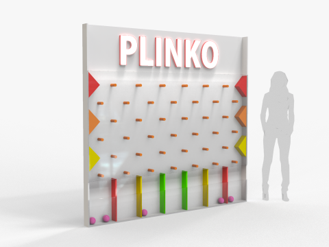 Plinko 3Dモデル
