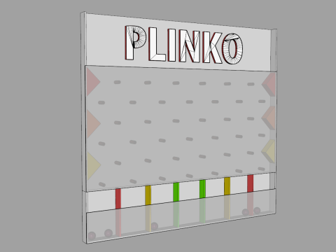 Plinko 3D 模型