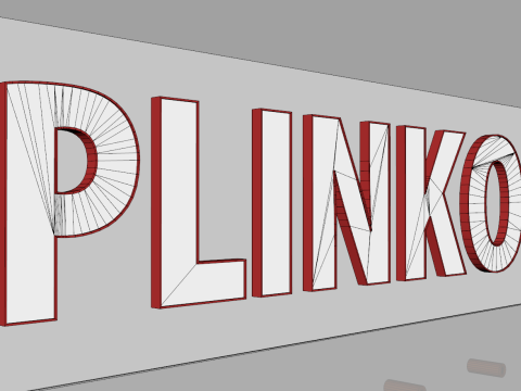 Plinko 3D 模型