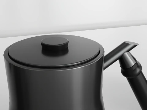 Pokerty Coffee Kettle 850ml 3D Model