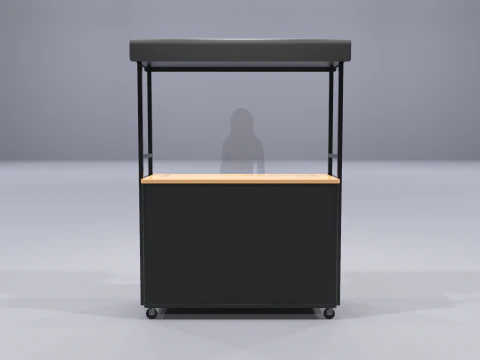 Pop Up Cart 1 3D Model