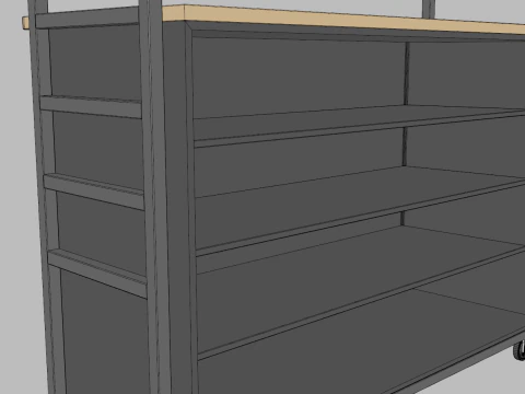 Pop Up Cart 1 3D Model