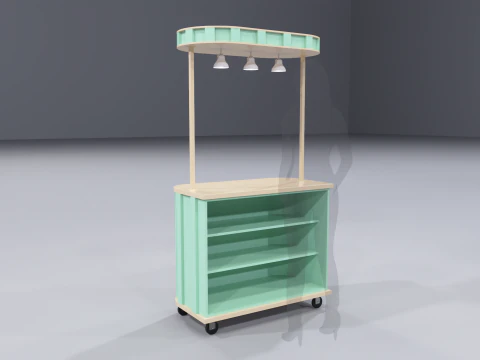 Pop Up Cart 2 3D Model