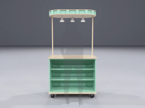 Pop Up Cart 2 3D Model
