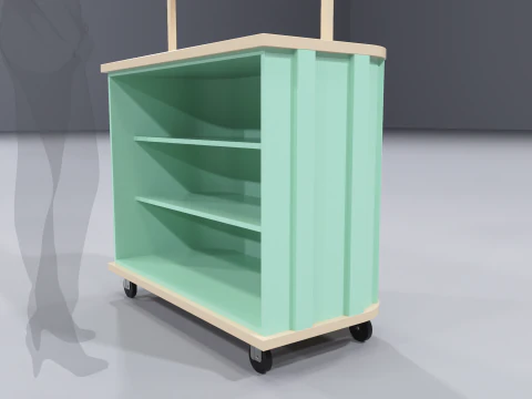 Pop Up Cart 2 3D Model