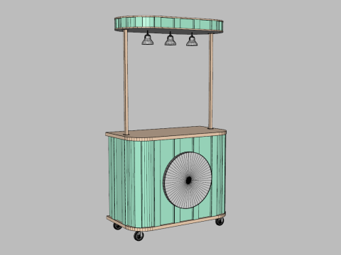 Pop Up Cart 2 3D मॉडल