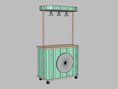 Pop Up Cart 2 3D Model