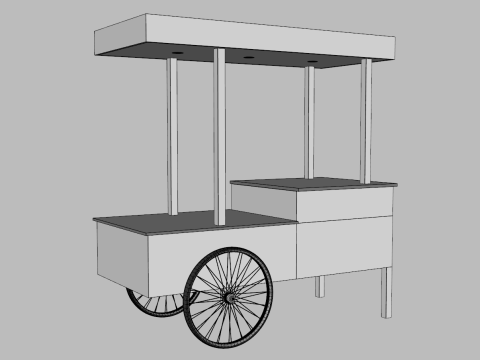 Pop Up Cart 3 3D 模型